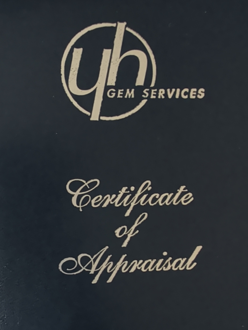 6.24ct Burmese Star Ruby Y&H Gem Services Certificate of Appraisal